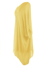 Load image into Gallery viewer, Ruched Front Silk Dress
