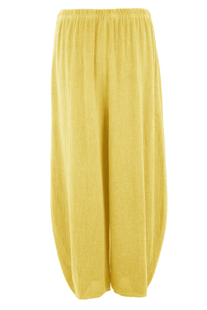 2 Slit Pocket Teabag Linen Trouser