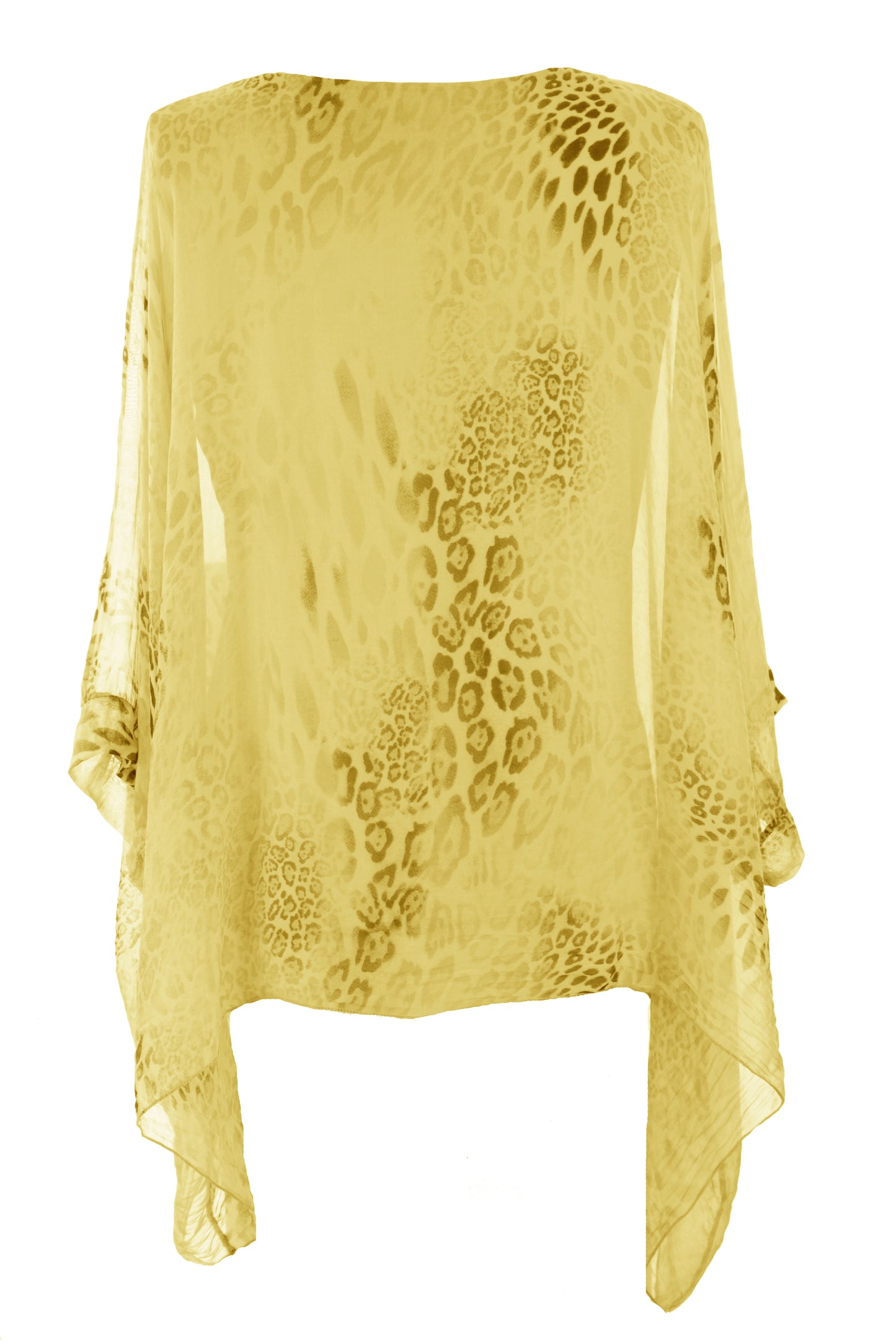 Leopard Print Silk Blouse