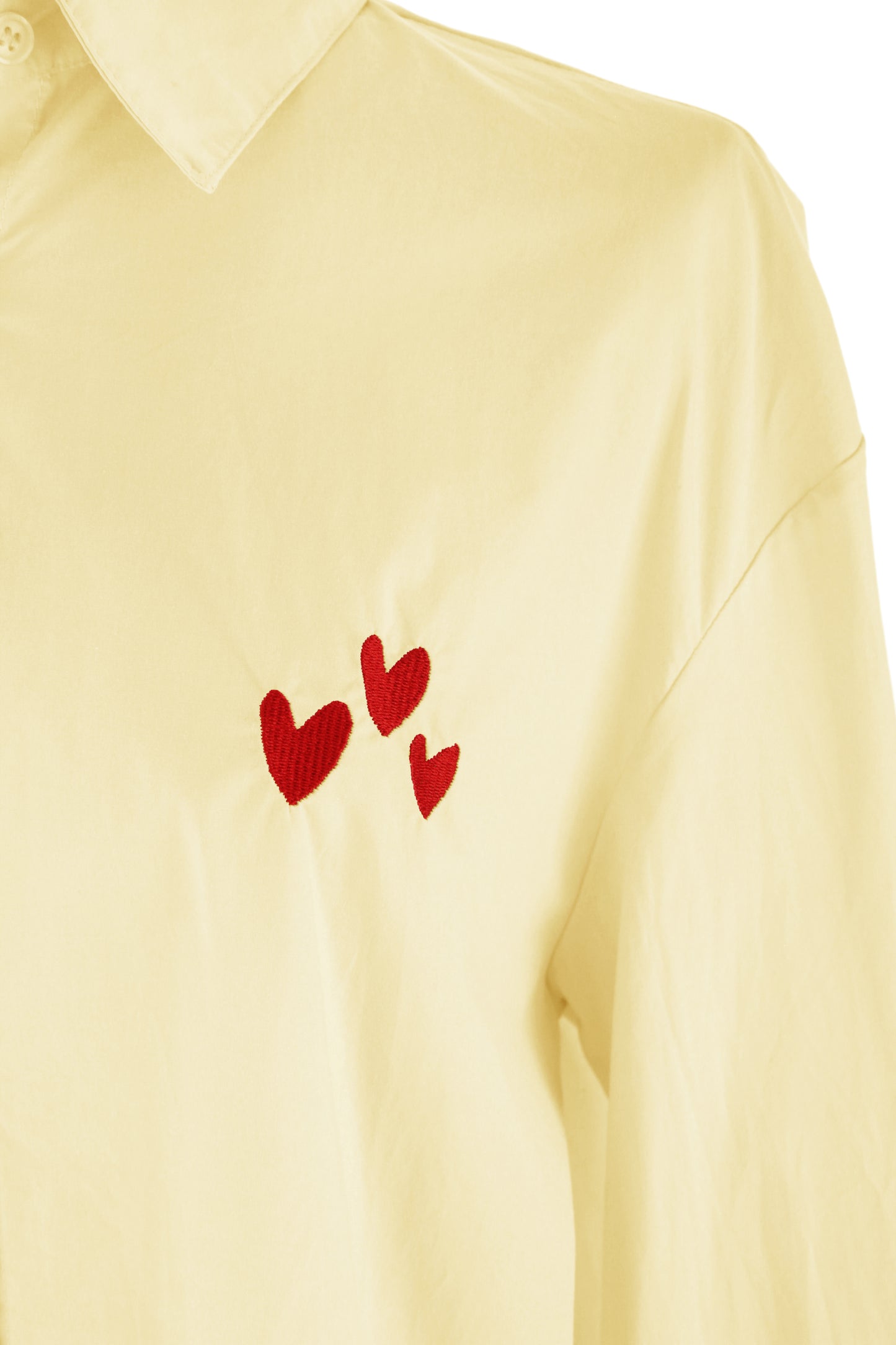 Heart Embroidery Shirt