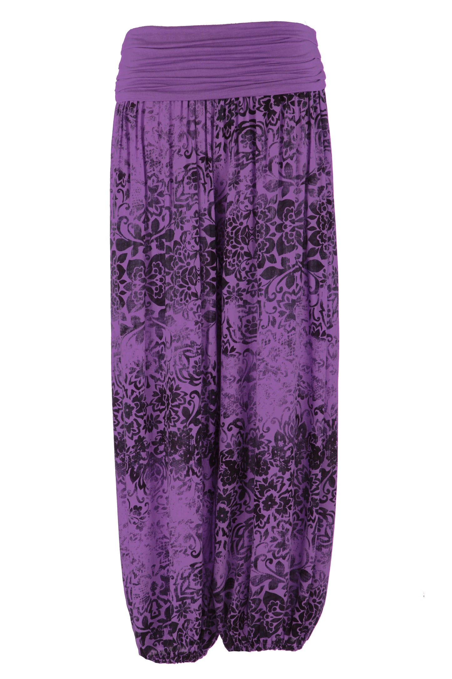 Floral Print Harem Trouser