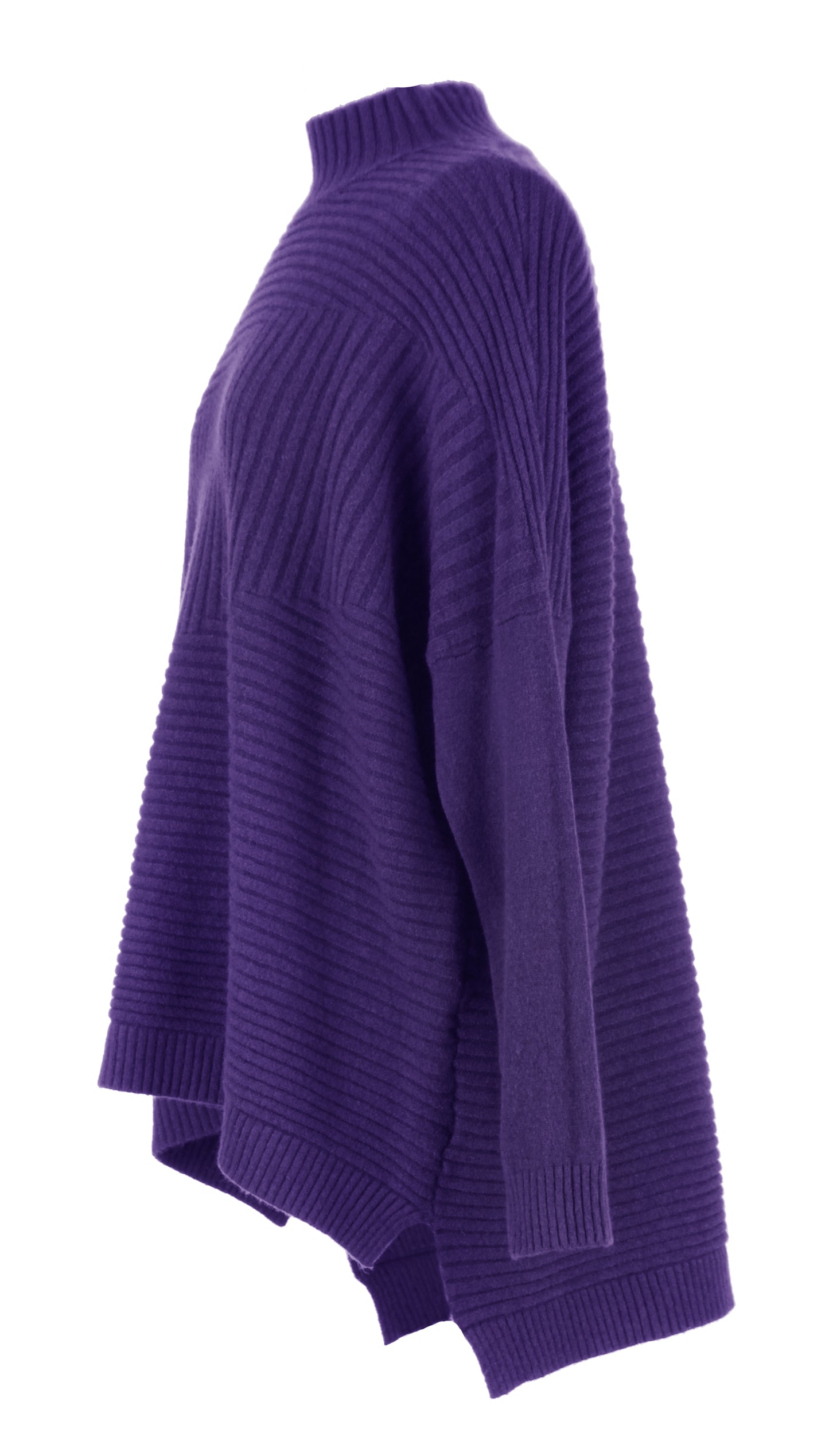 Ribbed Panel Jumper