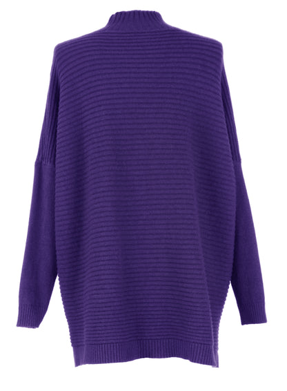 Ribbed Panel Jumper