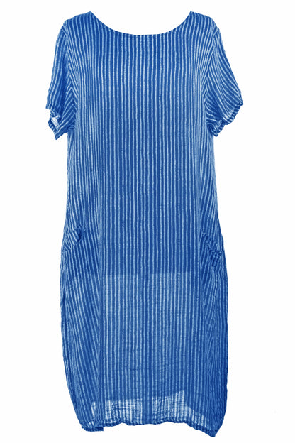 2 Pocket Stripe Dress