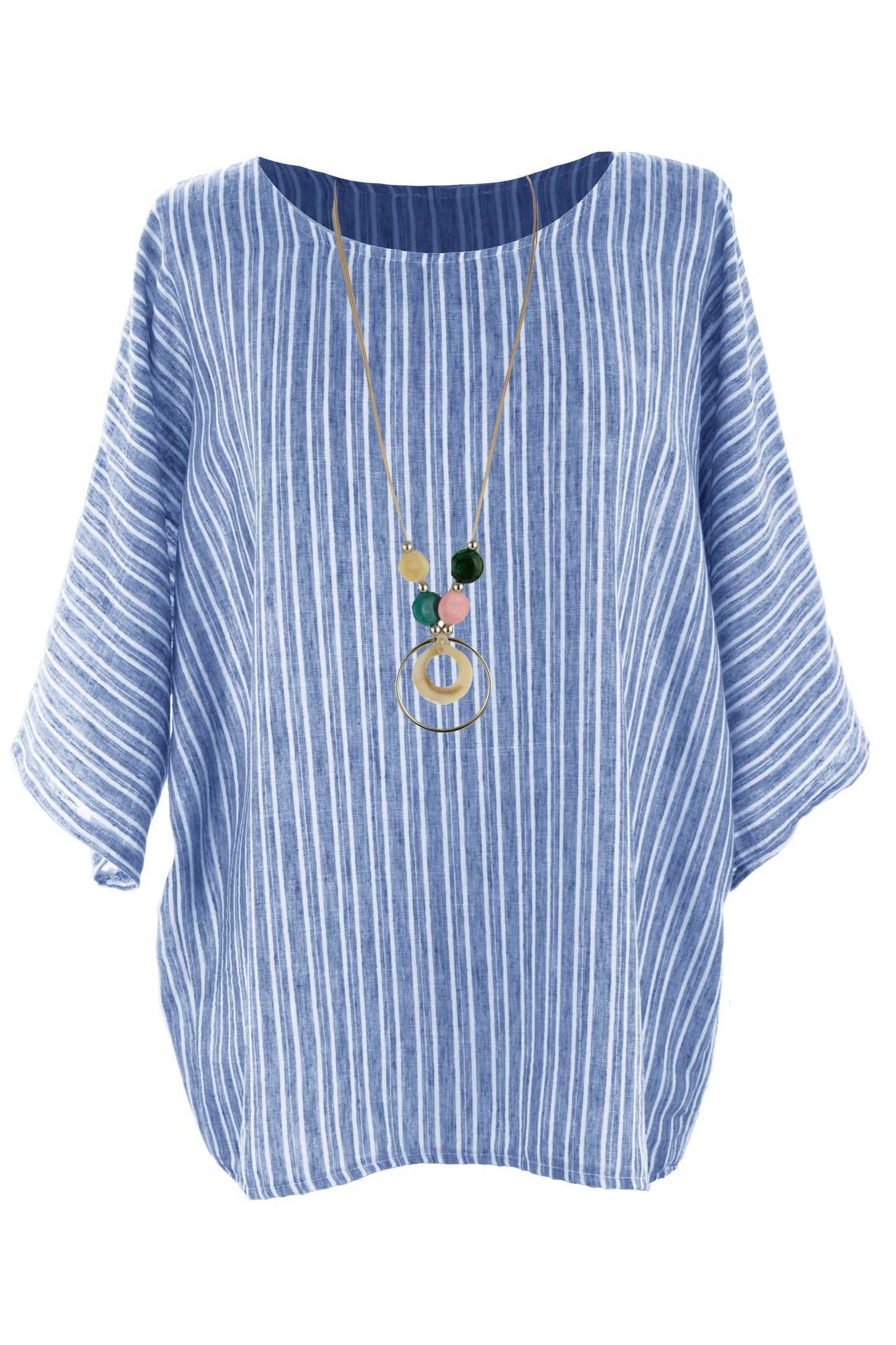 Stripe Necklace Top