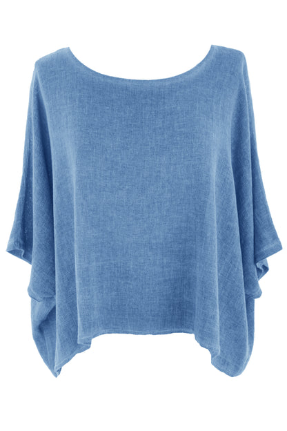 Button Detail Back Teabag Top