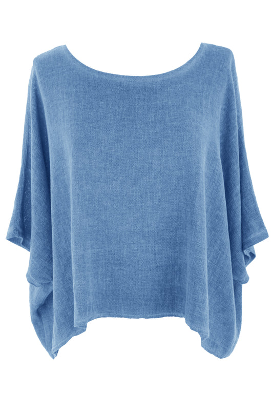 Button Detail Back Teabag Top