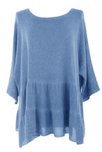 Load image into Gallery viewer, Tiered Teabag Linen Top
