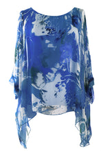 Load image into Gallery viewer, Abstract Print Silk Top
