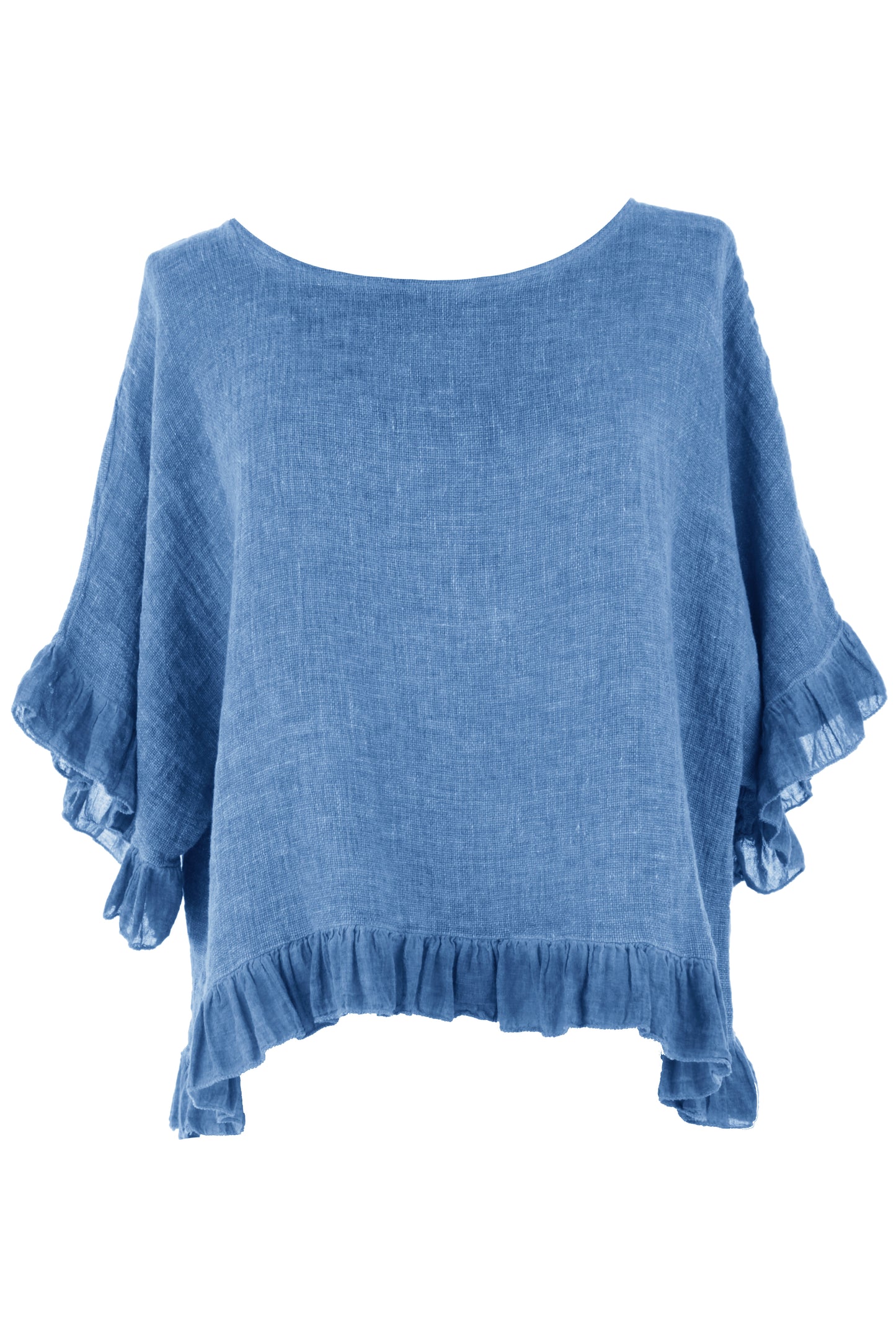 Frill Hem Teabag Top