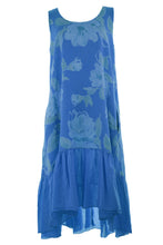 Load image into Gallery viewer, Floral Frill Hem Linen Dress
