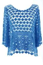 Load image into Gallery viewer, Crochet Top with Vest
