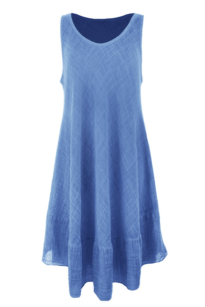 Sleeveless Bias Cut Dress