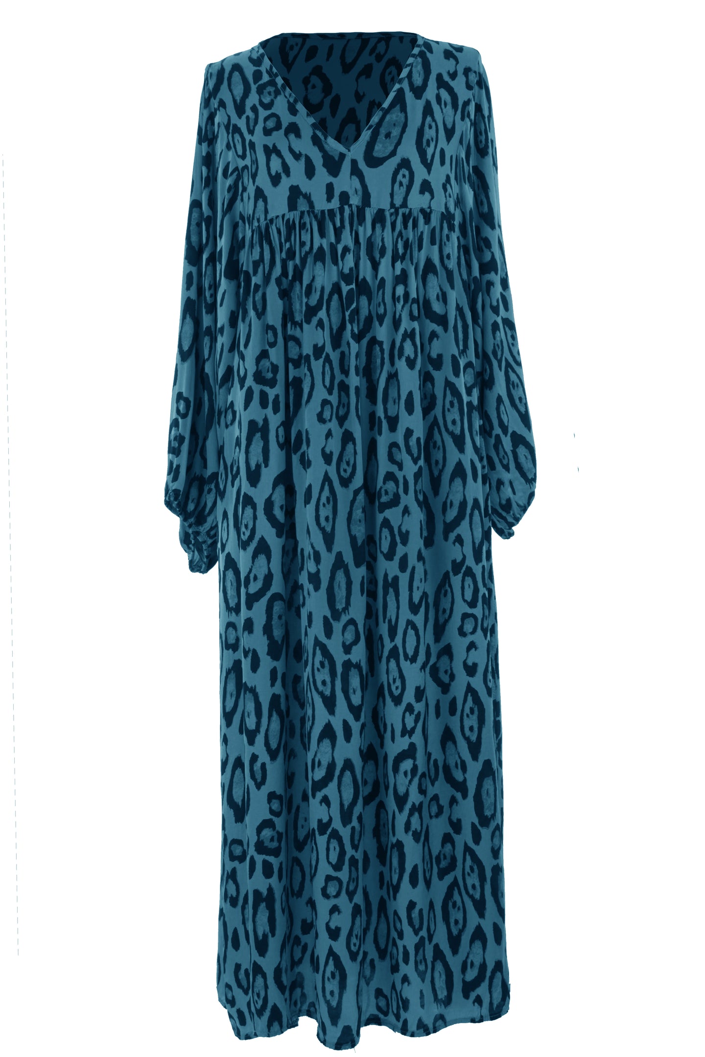 Leopard Print Maxi Dress