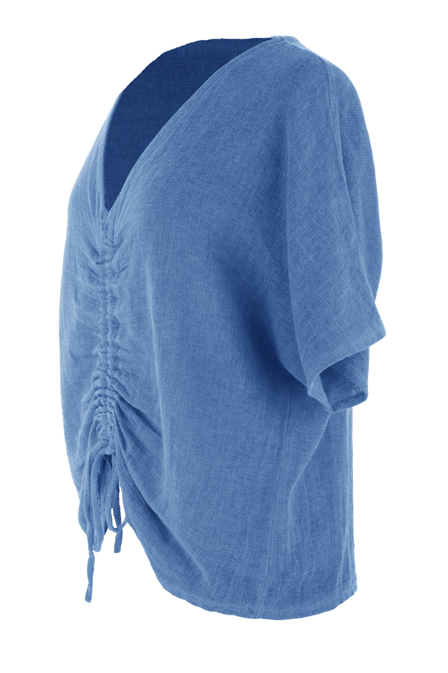 Ruched Front Teabag Top