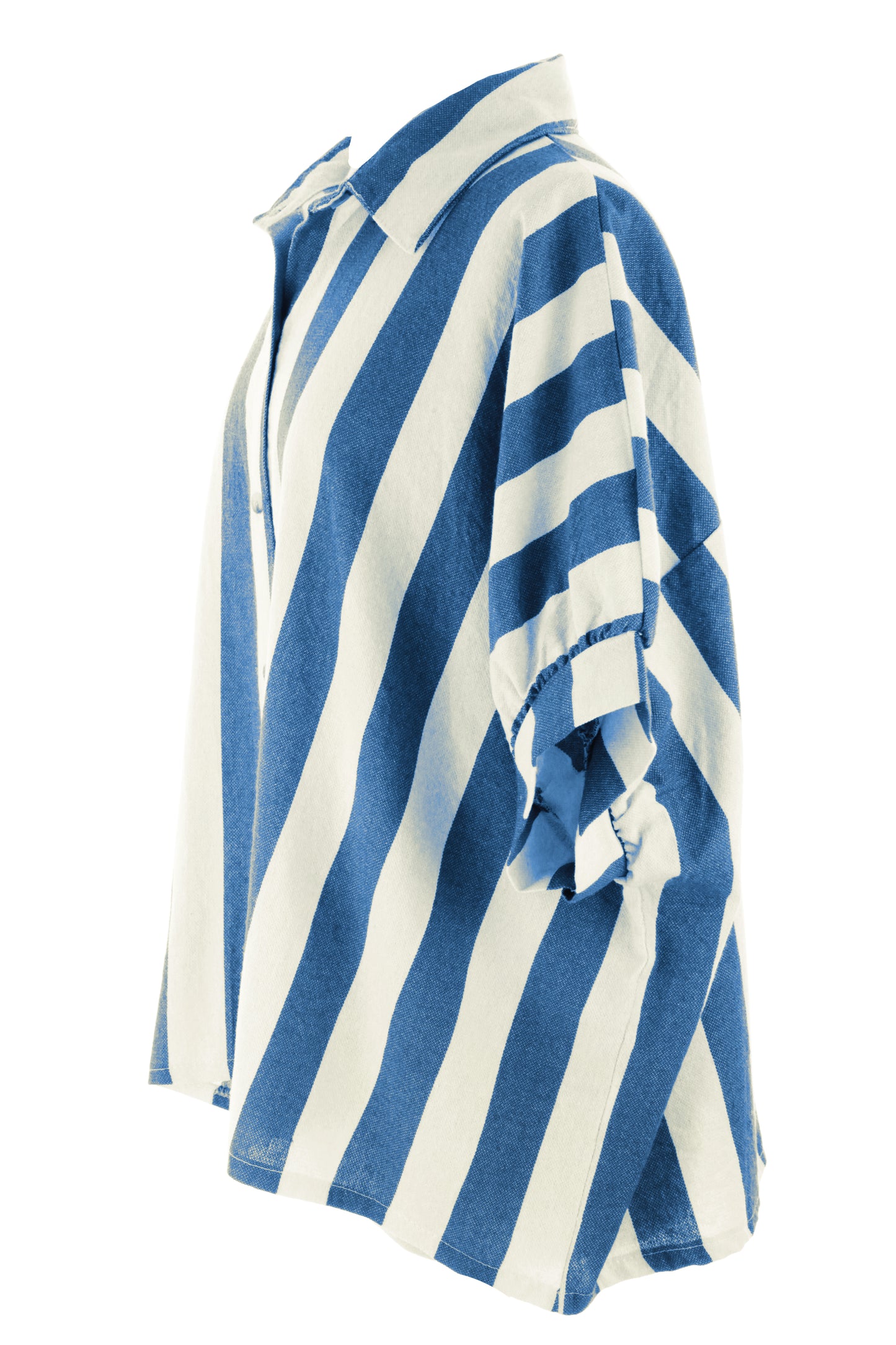 Woven Stripe Cotton Shirt