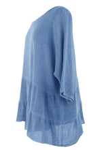 Load image into Gallery viewer, Tiered Teabag Linen Top

