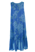 Load image into Gallery viewer, Floral Frill Hem Linen Dress
