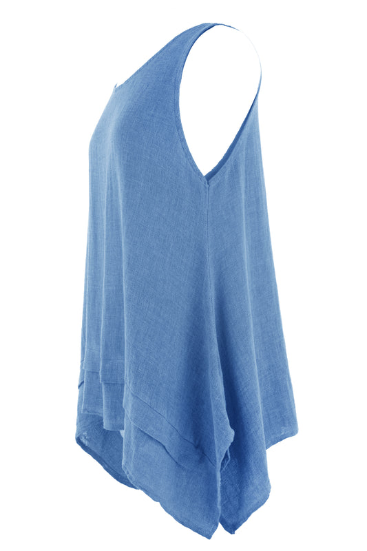 Teabag Linen Vest