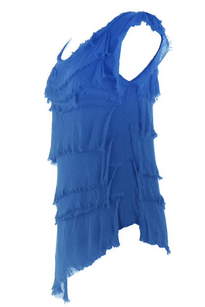 Sleeveless Rara Silk Top