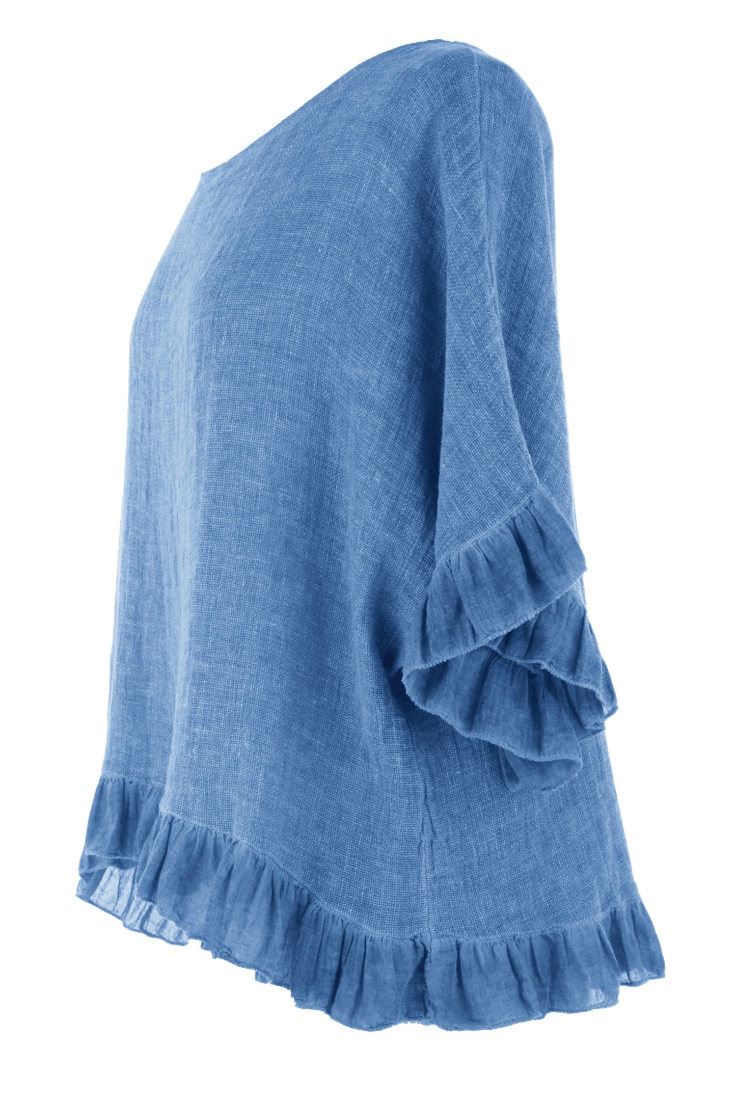 Frill Hem Teabag Top