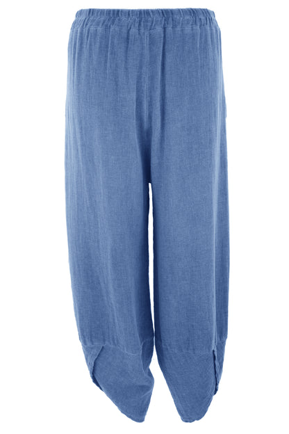2 Pocket Barrel Leg Teabag Trouser
