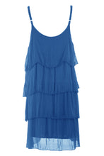 Load image into Gallery viewer, Ruffle Silk Dress
