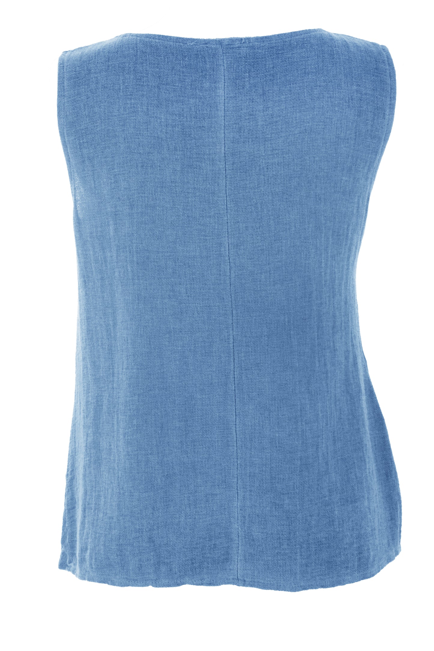 Side Tie Teabag Linen Top