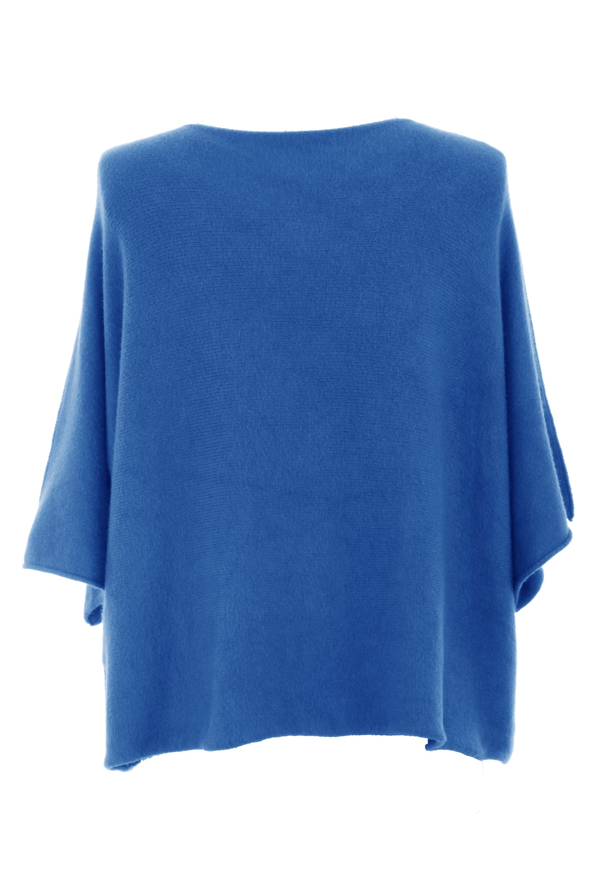 Batwing Short Sleeve Soft Knit Jumper