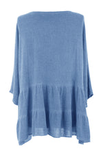 Load image into Gallery viewer, Tiered Teabag Linen Top
