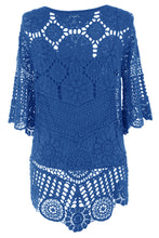 Load image into Gallery viewer, Scoop Hem Crochet Top
