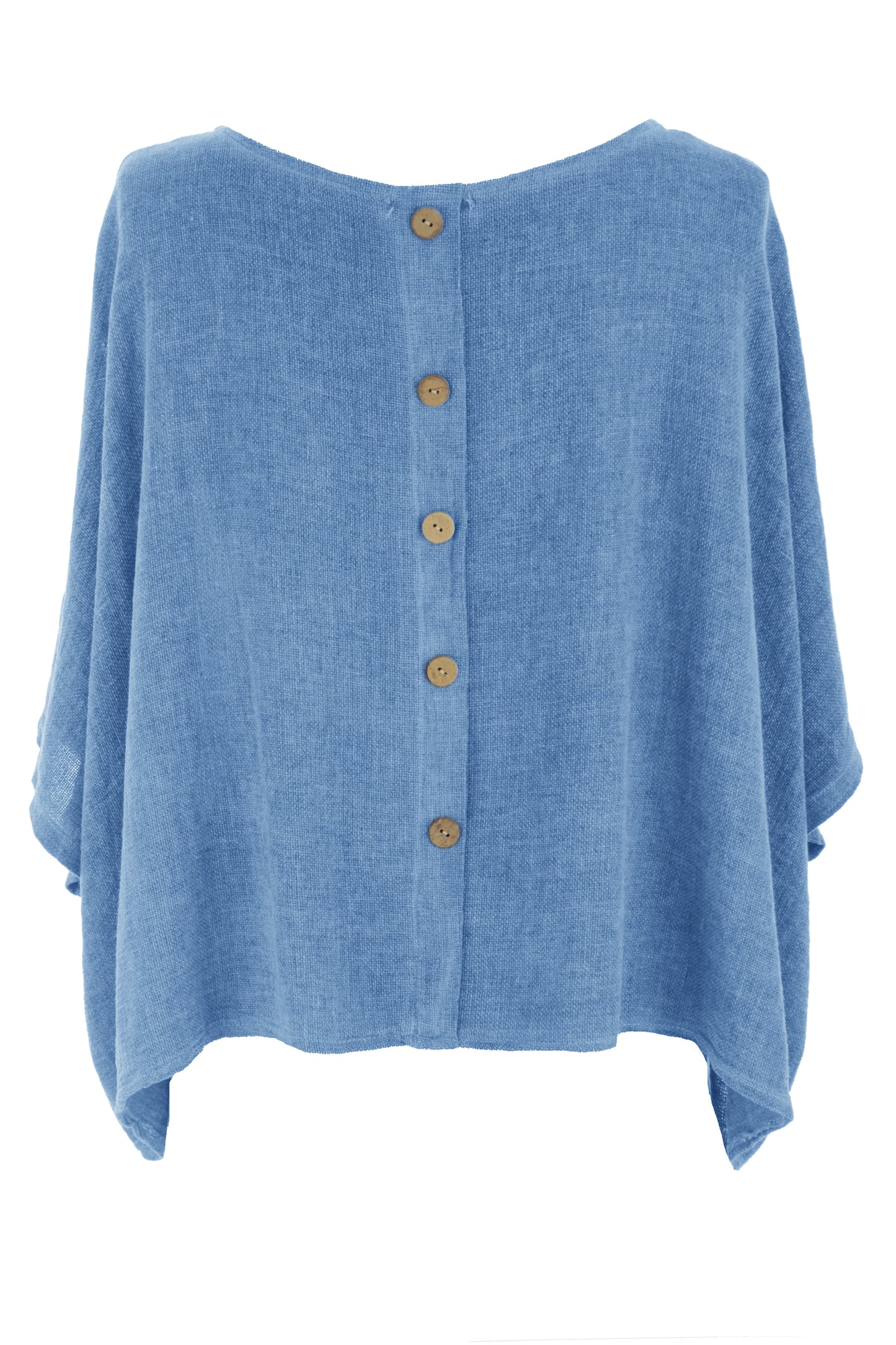 Button Detail Back Teabag Top