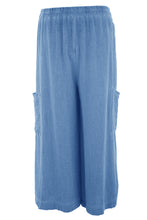 Load image into Gallery viewer, Teabag Linen Cropped Length Trouser
