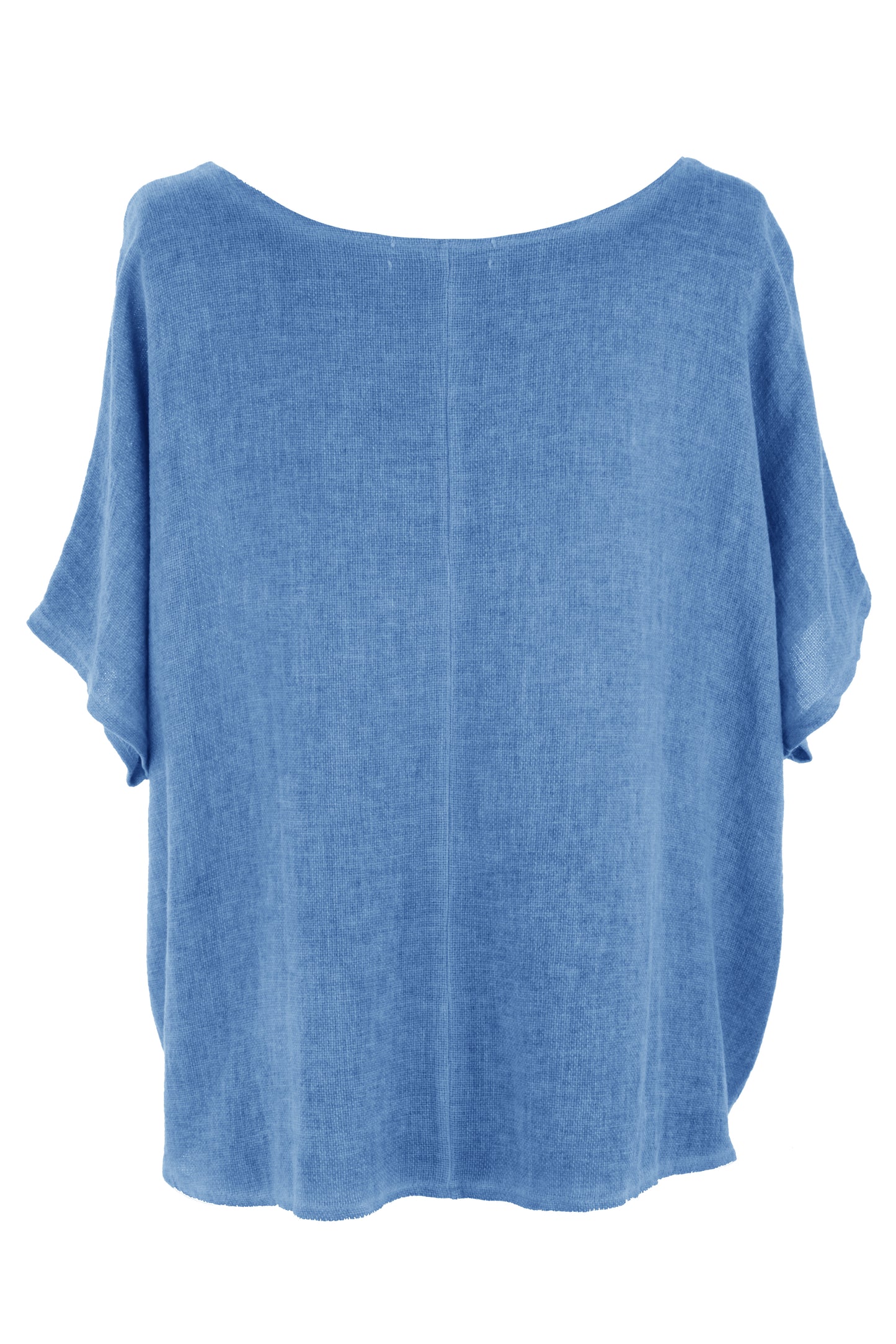 Pleat Detail Teabag Linen Top