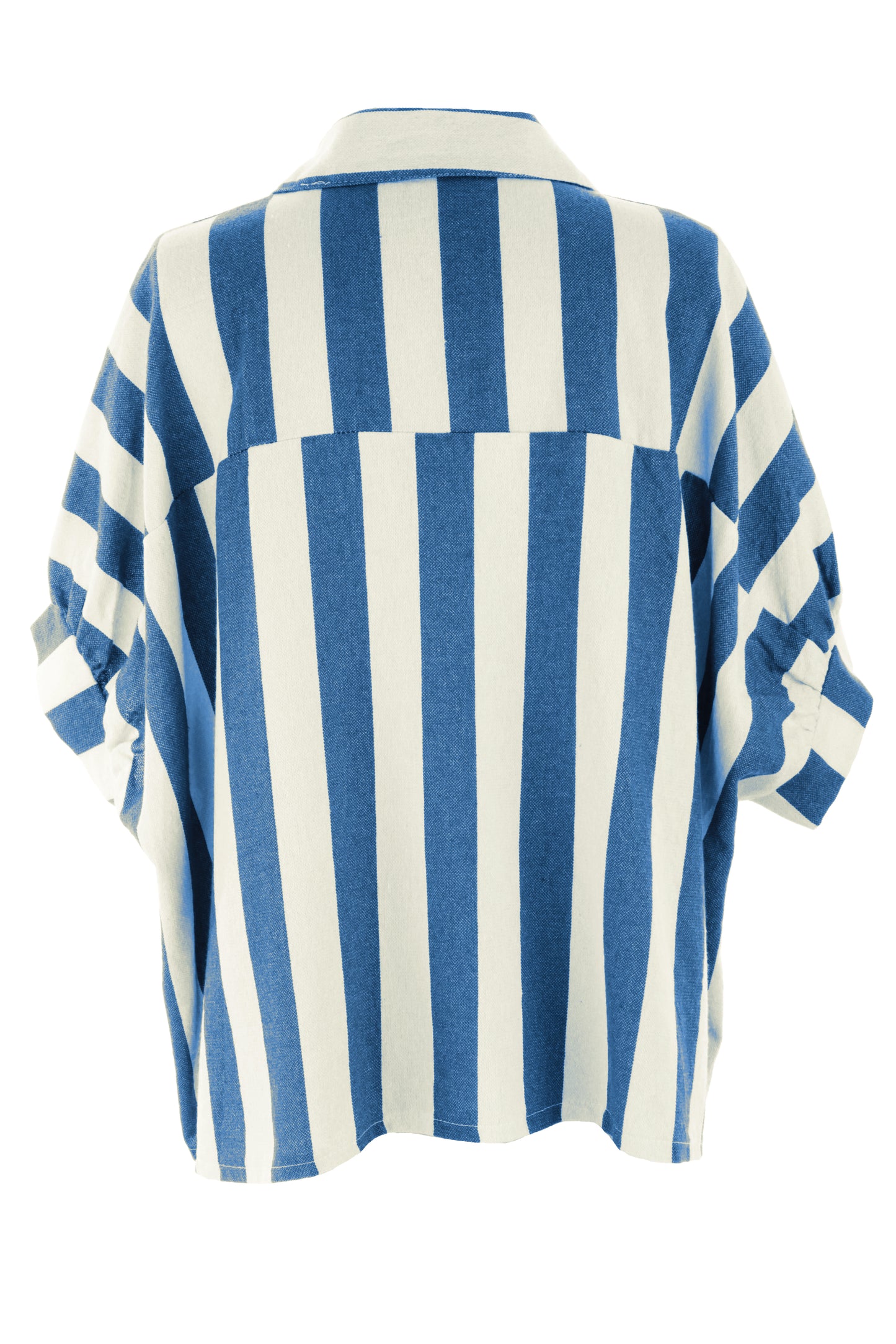 Woven Stripe Cotton Shirt