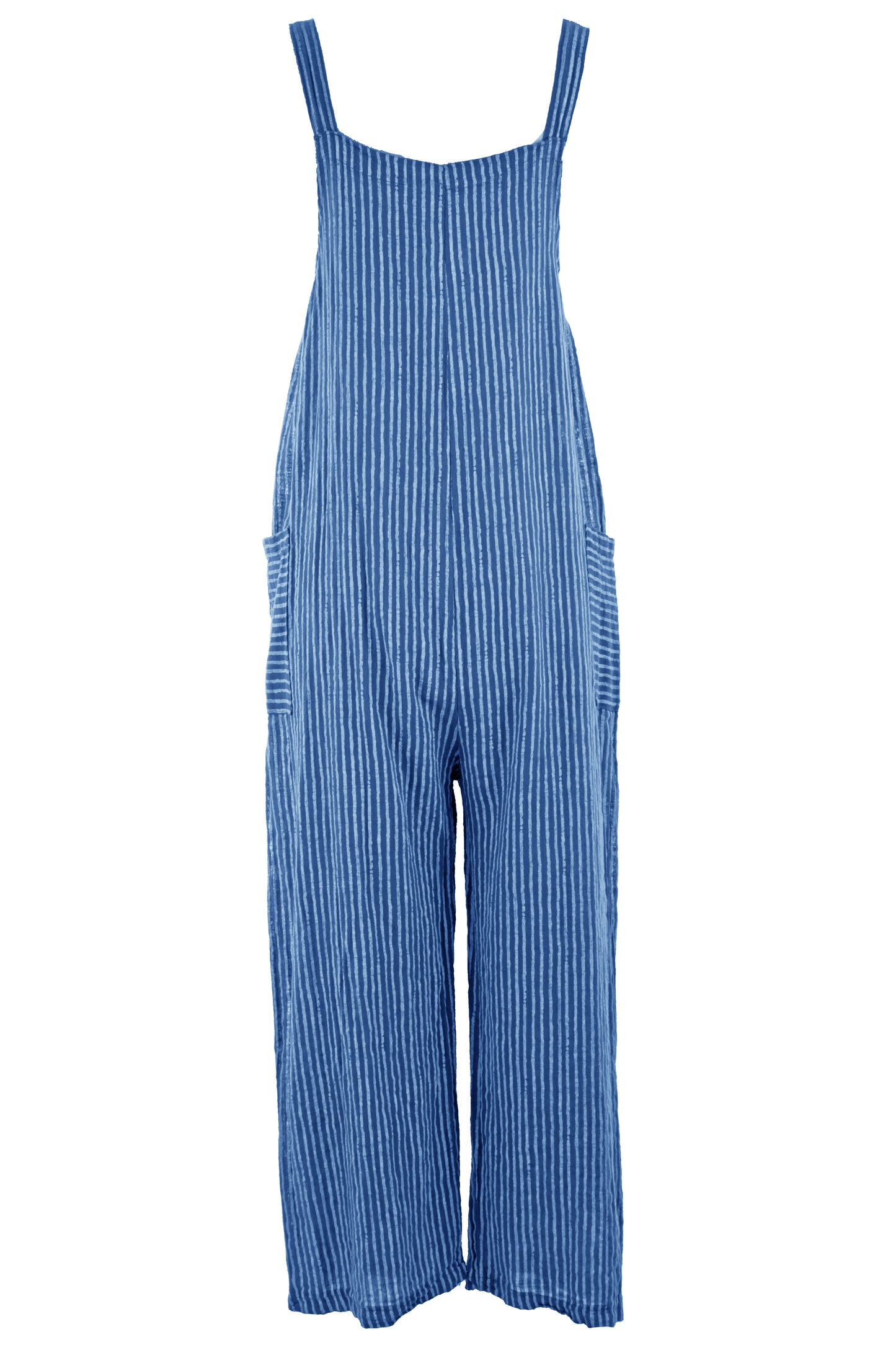 Stripes Cotton Dungaree