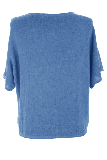 Ruched Front Teabag Top