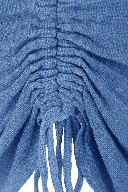 Ruched Front Teabag Top