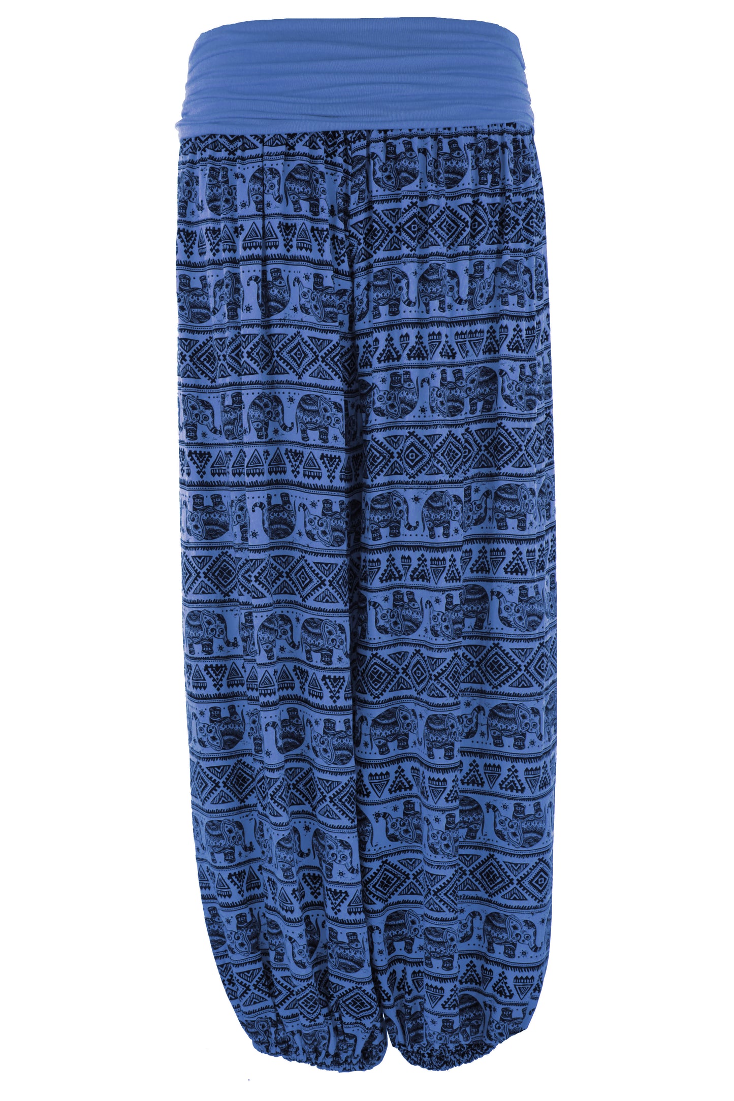 Elephant Print Harem Trouser