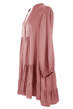 Load image into Gallery viewer, Silk Satin Tiered Tunic
