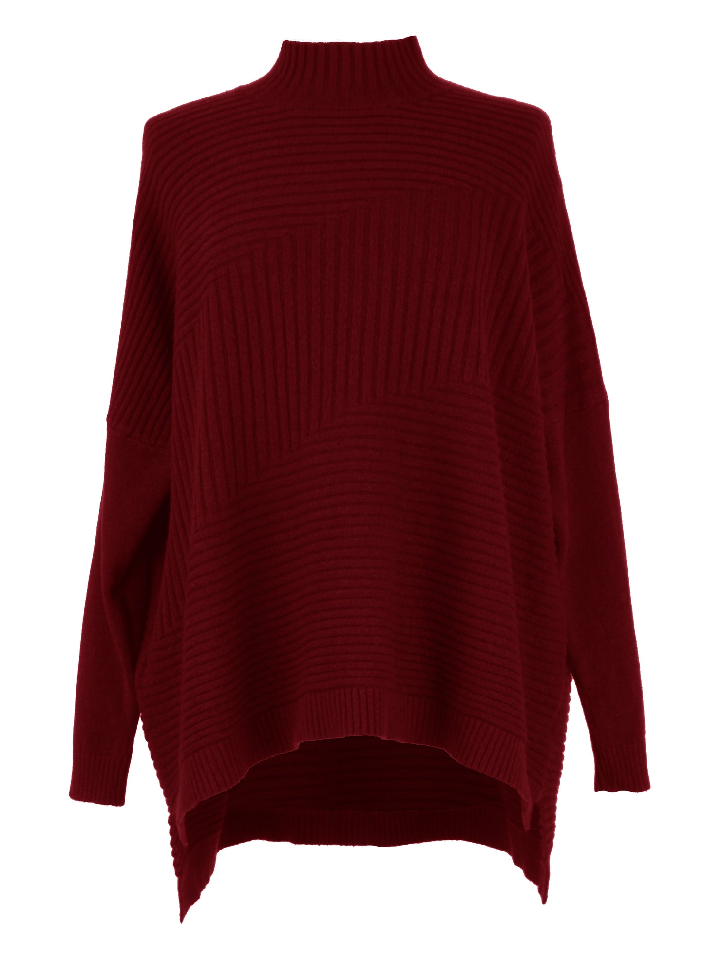 Ribbed Panel Jumper
