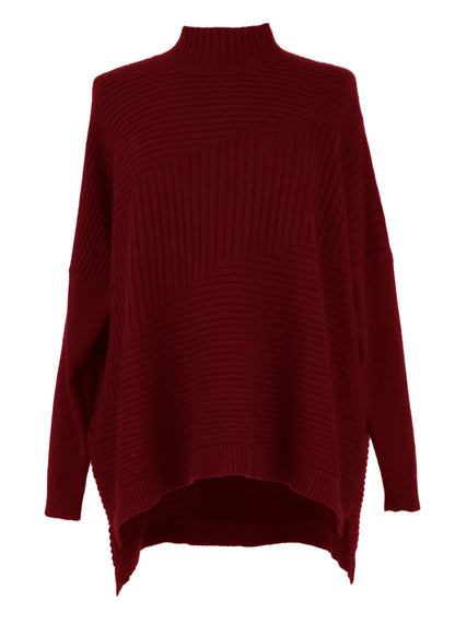 Ribbed Panel Jumper