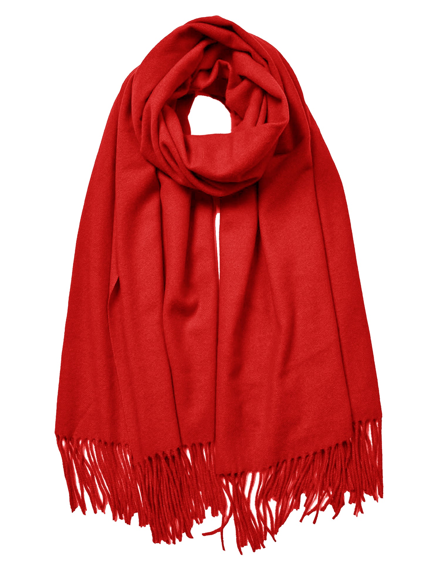 Plain Cashmere Scarf