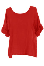 Load image into Gallery viewer, Linen Cotton Crop Top
