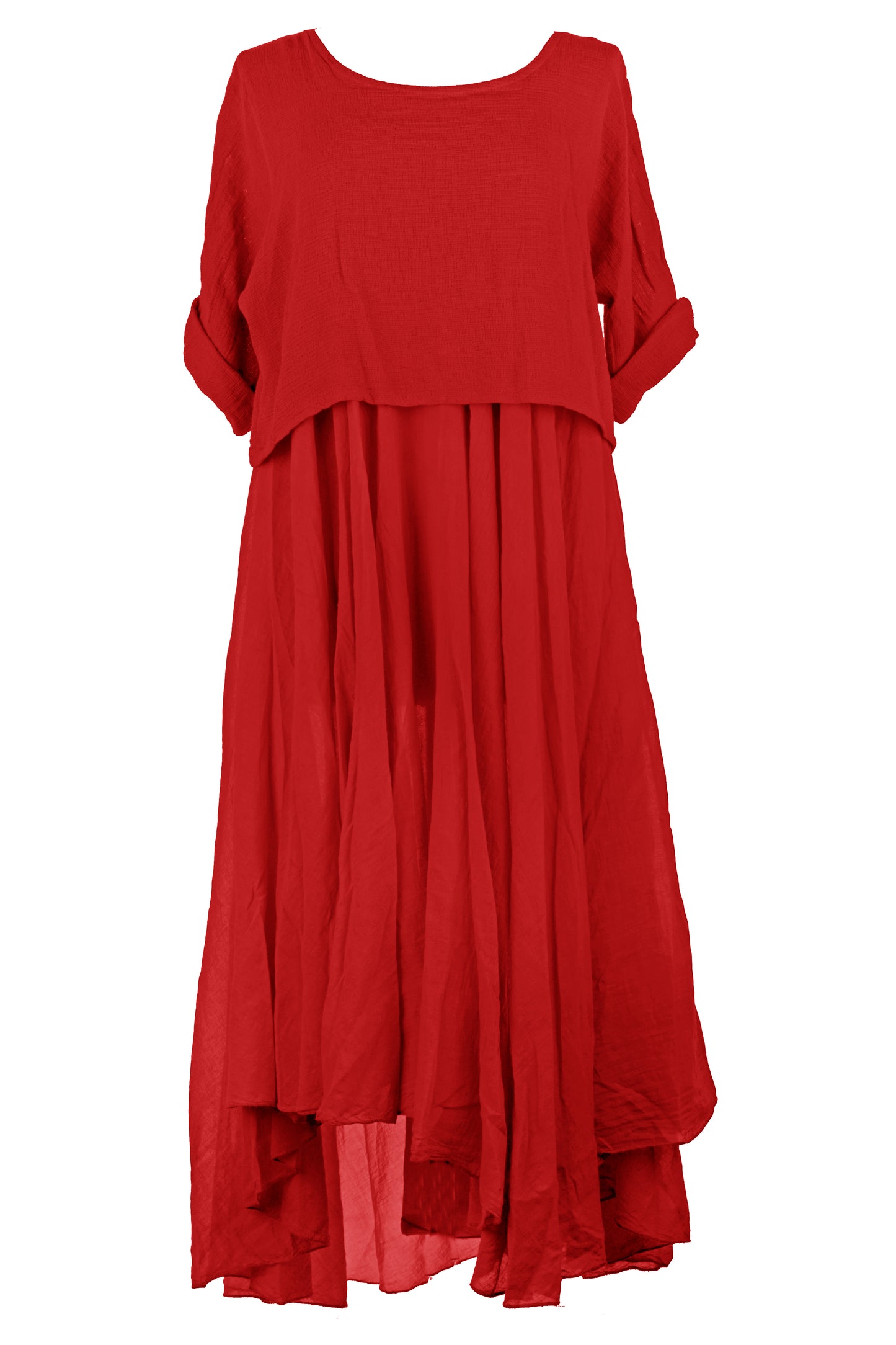 2 Piece Flare Dress