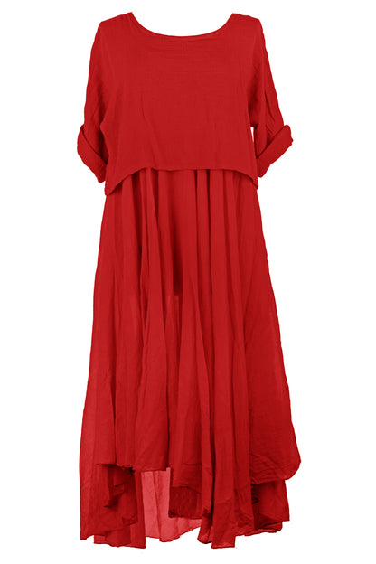 2 Piece Flare Dress
