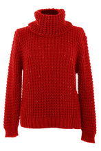 Load image into Gallery viewer, Sequin Detail Waffle Knit Jumper
