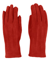 Load image into Gallery viewer, 3 Line Suede Gloves
