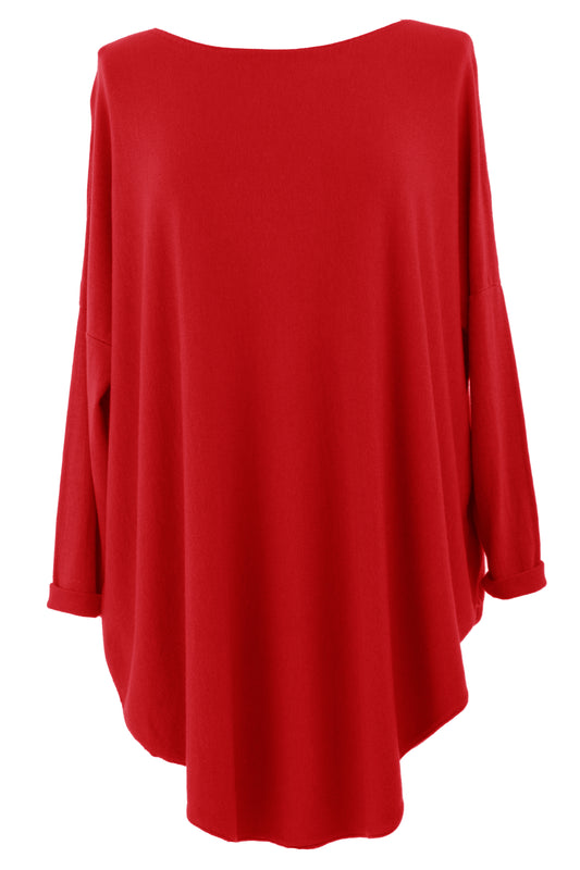 Scoop Hem Jumper