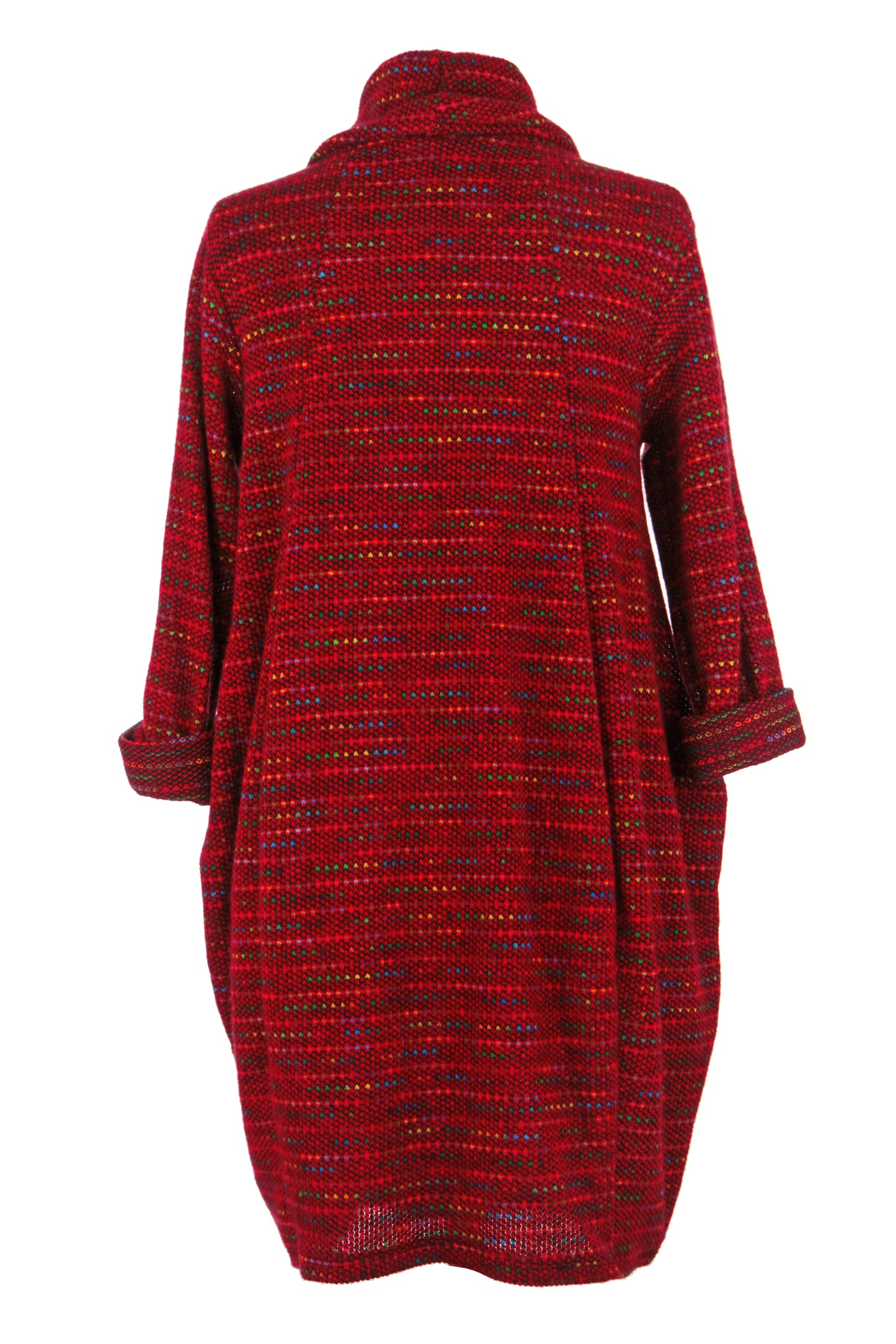 Cowl Neck Fleck Dress